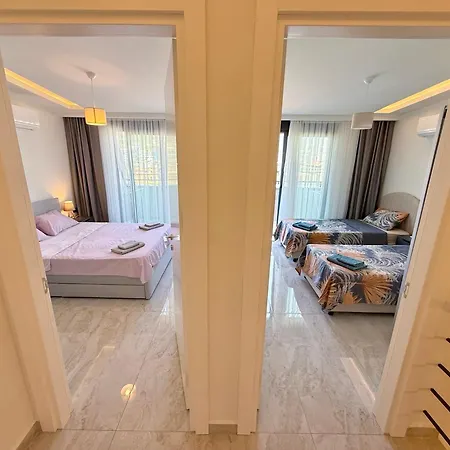 Sa Apartments! Sea And Mountain View 2bd Duplex Apartment Alanya