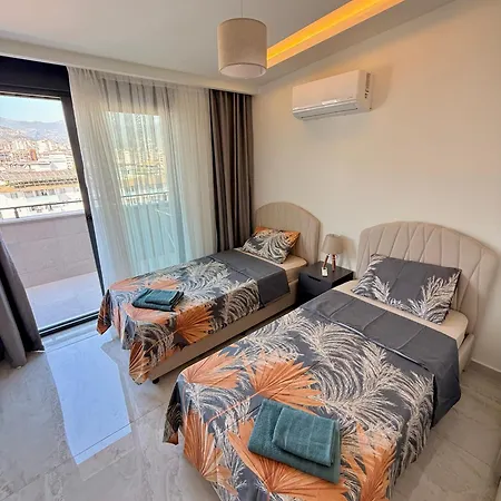 Sa Apartments! Sea And Mountain View 2bd Duplex Alanya